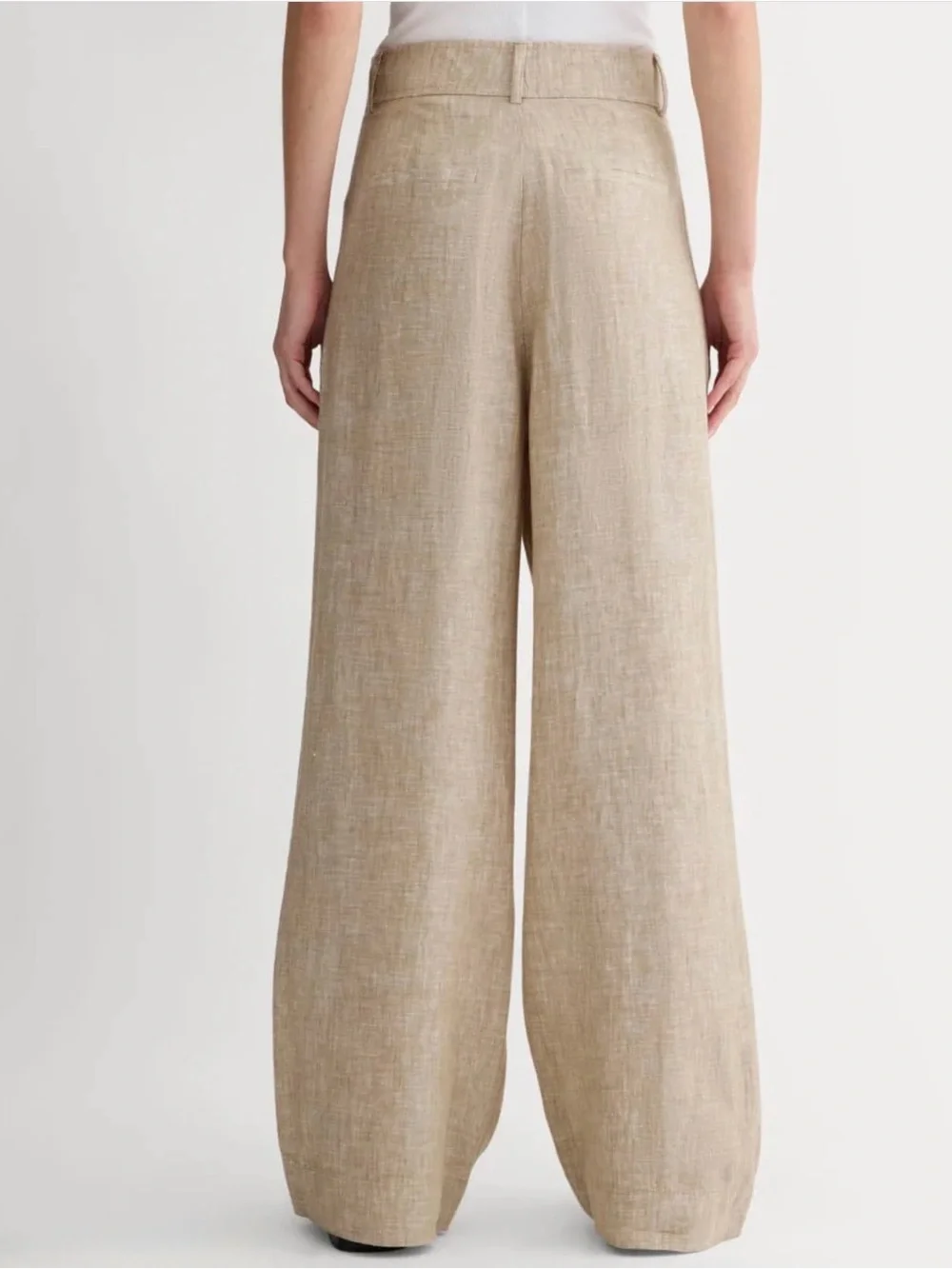 Everlane Wide Leg Linen Pants